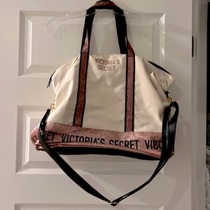 Victoria’s Secret Glitter Overnight Bag